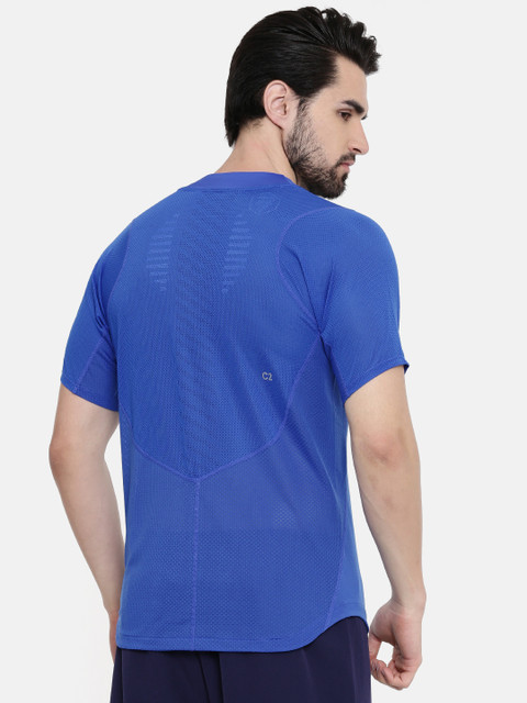 ASICS Men Blue Textured Round Neck Gel-Cool Ss Quickdry Tennis T-shirt
ASICS Men Blue Textured Round Neck Gel-Cool Ss Quickdry Tennis T-shirt