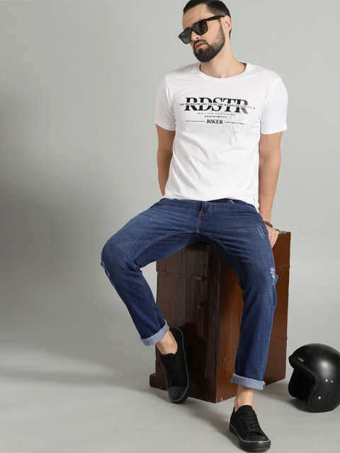 The Roadster Lifestyle Co Men Blue Slim Tapered Fit Mid-Rise Low Distress Stretchable Jeans
The Roadster Lifestyle Co Men Blue Slim Tapered Fit Mid-Rise Low Distress Stretchable Jeans