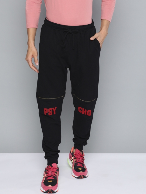 Kook N Keech Men Black Solid Joggers