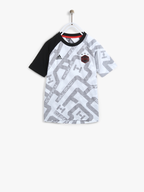 White Printed T-Shirt