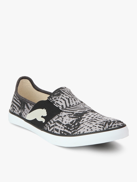 Puma Unisex Lazy Slip On Graphic Dp Grey Sneakers