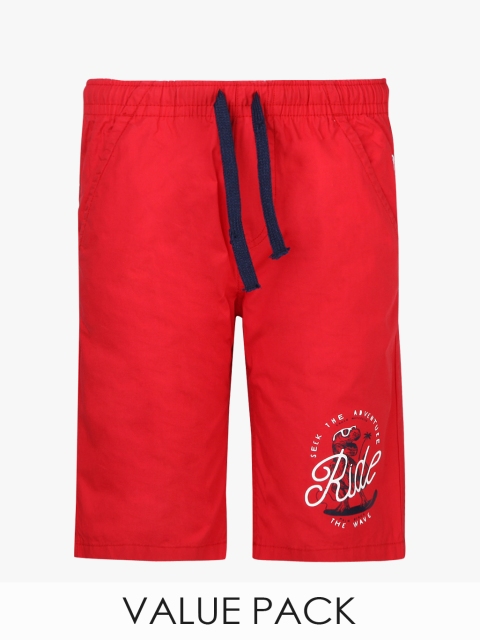 Pack Of 2 Multicoloured Bermudas, Multi