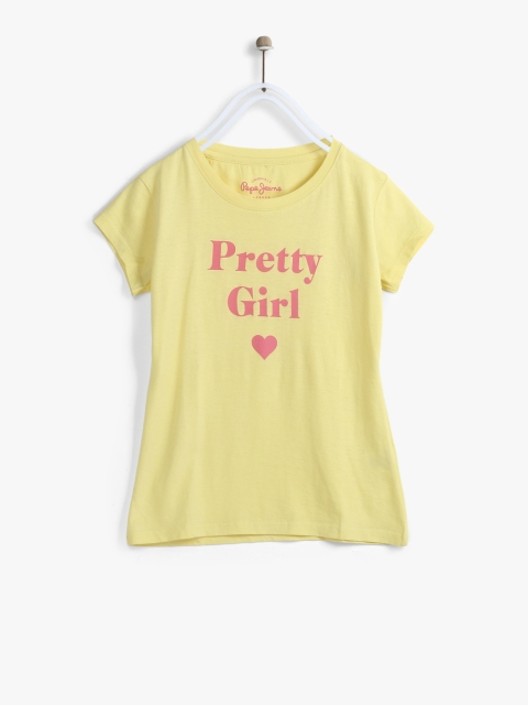 Yellow Pure Cotton Top