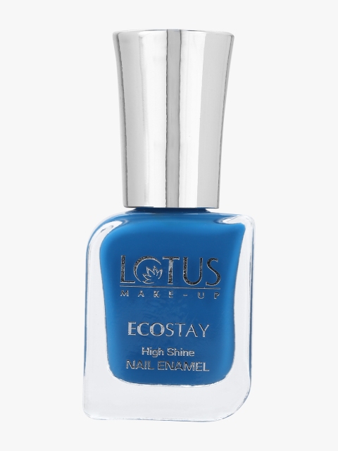 Lotus Herbals Sustainable Make-Up Ecostay High Shine Nail Enamel - Twisted Blue 10ml
Lotus Herbals Sustainable Make-Up Ecostay High Shine Nail Enamel - Twisted Blue 10ml