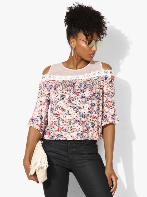 Pink Printed Blouse