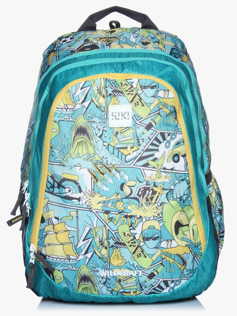 Wiki 6 Streets 4 Turquoise Backpack, Turquoise blue