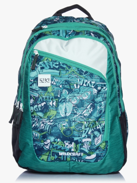 Wiki 8 Punk 6 Turquoise Backpack, Turquoise blue