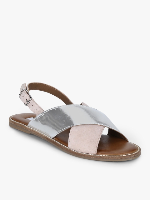 Silver Sandals, Cream