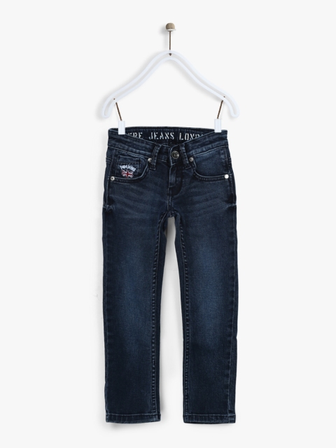Navy Blue Slim Fit Jeans