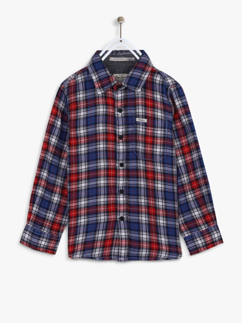 Navy Blue Regular Fit Casual Shirt