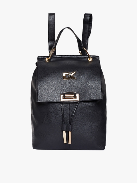 Black (Pu) Backpack