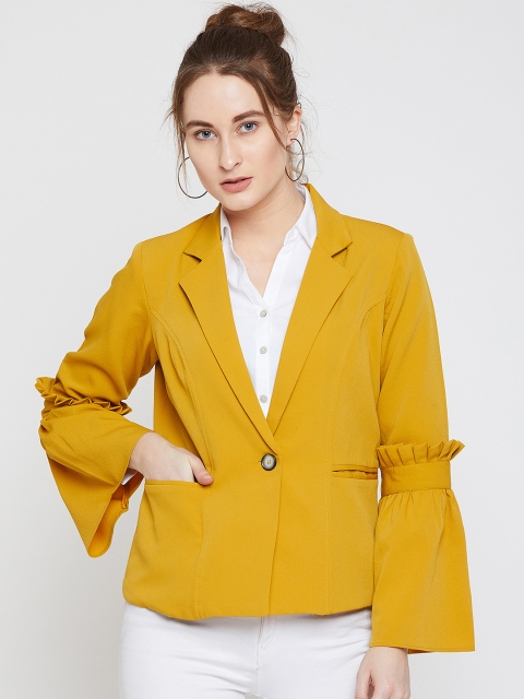RARE Women Mustard Yellow Jacket