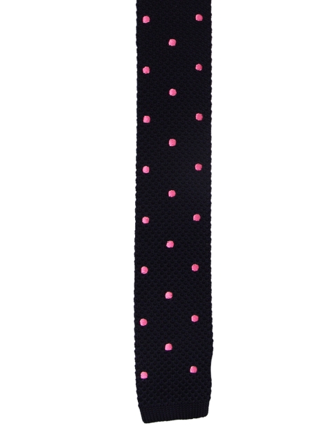 Tossido Men Black Woven Design Broad Tie