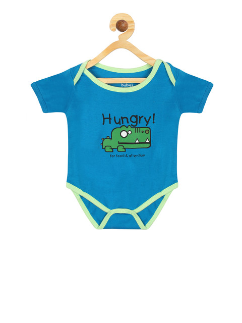 Tantra Boys Blue & Green Printed Rompers 
Tantra Boys Blue & Green Printed Rompers