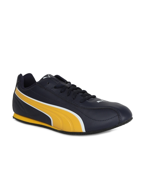 Puma Men Navy Blue Wirko XC Sneakers