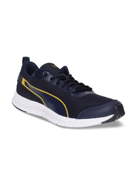 Puma Men Navy Blue Track V1 IDP Sneakers