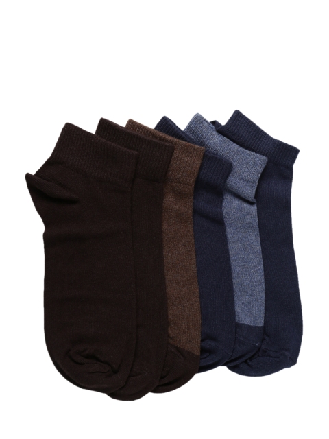 Levis Men Pack of 6 Assorted Ankle-Length Socks