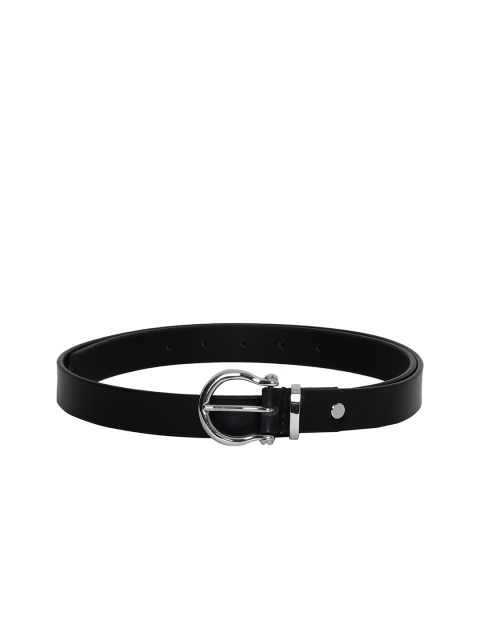 CRUSSET Women Black Solid Belt