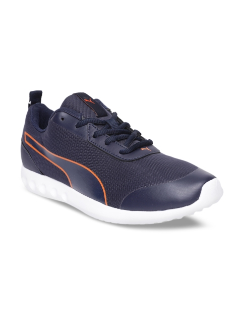 Puma Men Blue Solid Sneakers