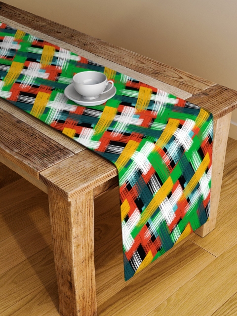 Alina decor Multicoloured Quirky Table Runner, Multi