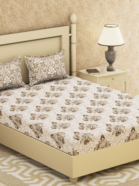 Boutique Living India Brown Ethnic Motifs Flat 210 TC Cotton 1 King Bedsheet with 2 Pillow Covers
Boutique Living India Brown Ethnic Motifs Flat 210 TC Cotton 1 King Bedsheet with 2 Pillow Covers