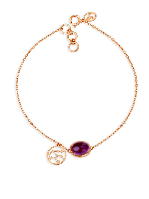 Mia by Tanishq 14KT Aquarius Birthstone Rose Gold Bracelet
Mia by Tanishq 14KT Aquarius Birthstone Rose Gold Bracelet