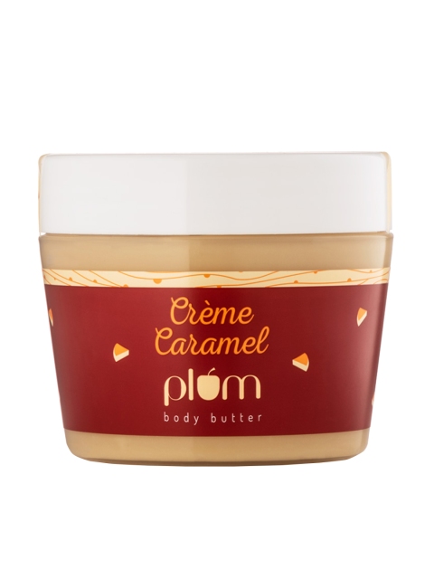 Plum Women Creme Caramel Sustainable Body Butter 200g, Maroon