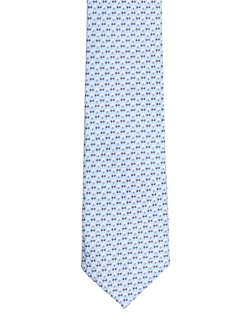 Peter England Blue Woven Design Broad Tie