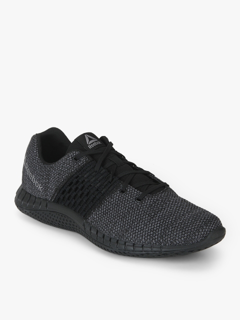 Reebok Men Charcoal Grey Print Run Ultk Running Shoes