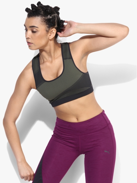 Evoknit Dark Grey Sports Bra