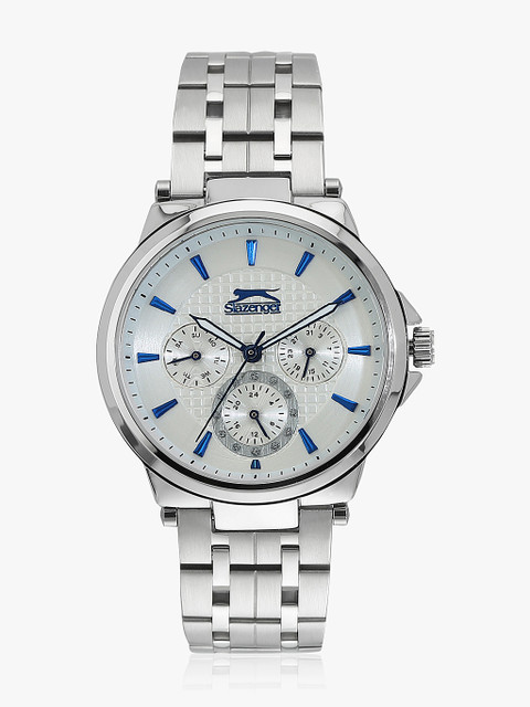 Slazenger Silver-Toned Metal Analogue Watch
Slazenger Silver-Toned Metal Analogue Watch