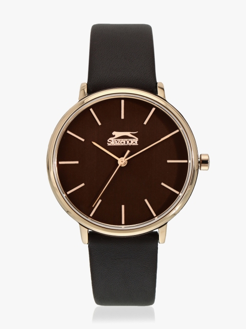 Slazenger Women Brown Analogue Watch SL.9.6058.3.01