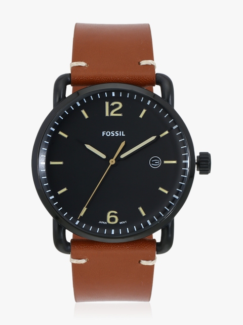 Fossil THE COMMUT Men Brown Analogue Watch FS5276