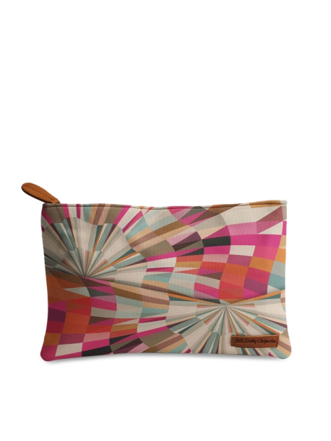 DailyObjects Multicoloured Printed Clutch, Multi