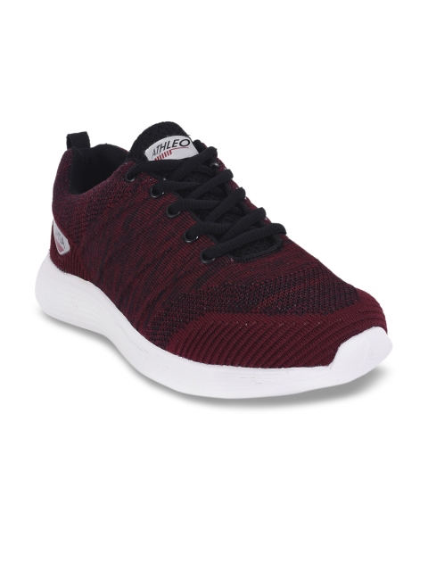 Action Men Maroon Running Shoes
