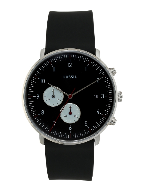 Fossil Men Black Analogue Watch FS5484