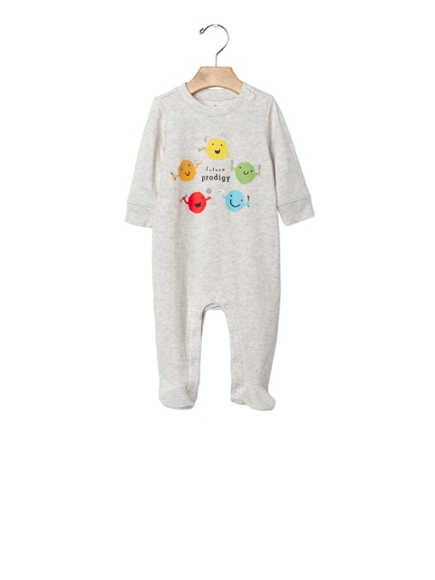 GAP Boys Personalitees Prodigy Footed One-Piece, Grey