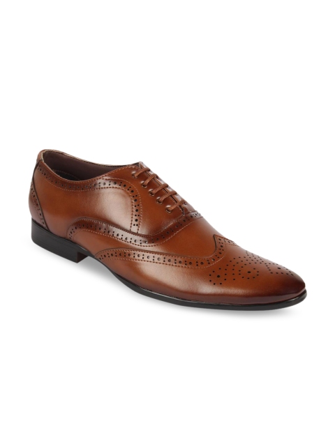 Respiro Men Tan Brown Formal Brogues