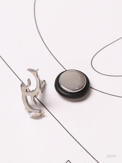 Dare by Voylla Silver-Toned Contemporary Studs