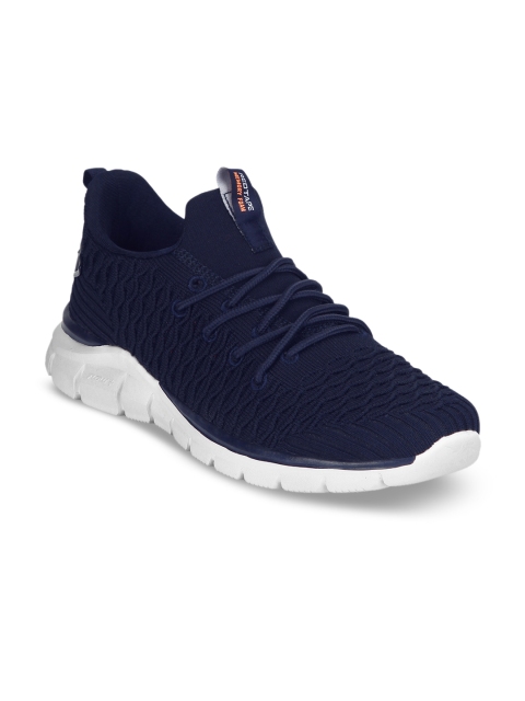 Red Tape Men Navy Blue Walking Shoes