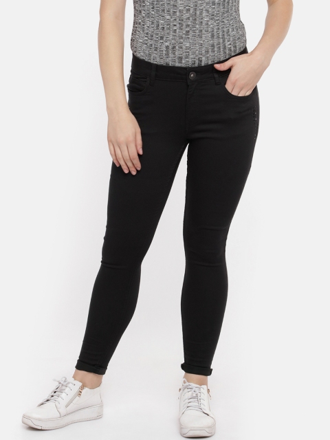 SF JEANS by Pantaloons Women Black Skinny Fit Mid-Rise Clean Look Stretchable Jeans
SF JEANS by Pantaloons Women Black Skinny Fit Mid-Rise Clean Look Stretchable Jeans
