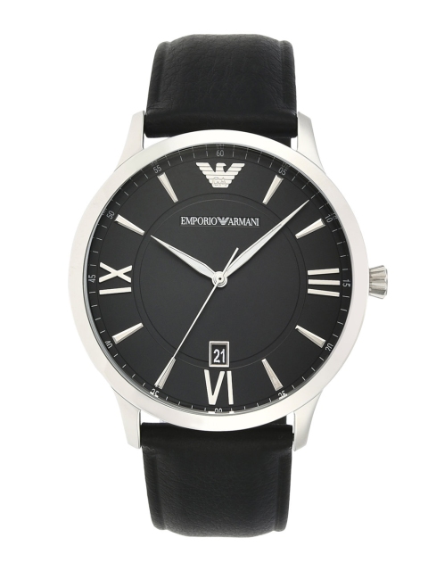 Emporio Armani Men Black Analogue Watch AR11210