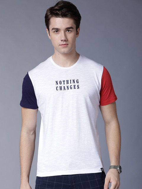 LOCOMOTIVE Men White Printed Round Neck T-shirt
LOCOMOTIVE Men White Printed Round Neck T-shirt