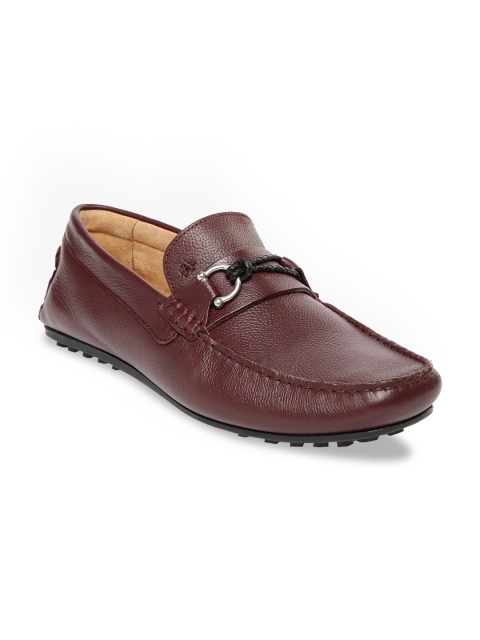 Arrow Men Burgundy Loafers
