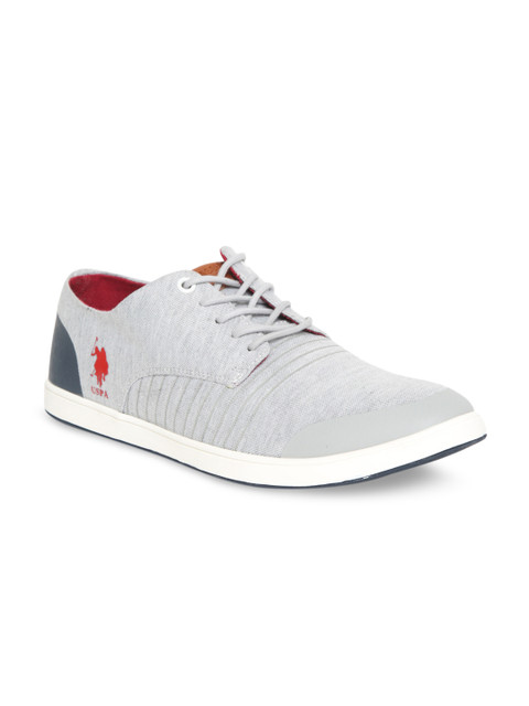 U.S. Polo Assn. Men Grey Sneakers
U.S. Polo Assn. Men Grey Sneakers