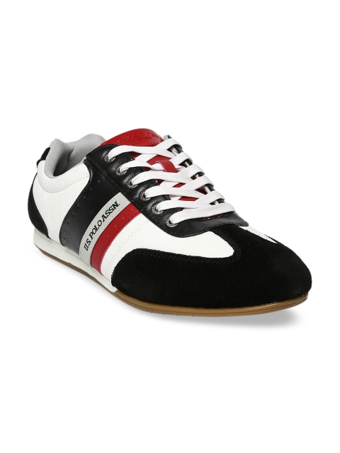 U.S. Polo Assn. Men Black Sneakers
