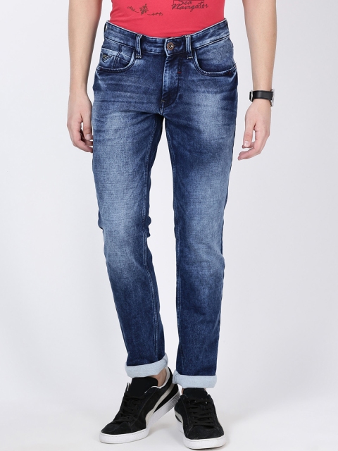 Llak Jeans Men Blue Skinny Fit Mid-Rise Clean Look Stretchable Jeans