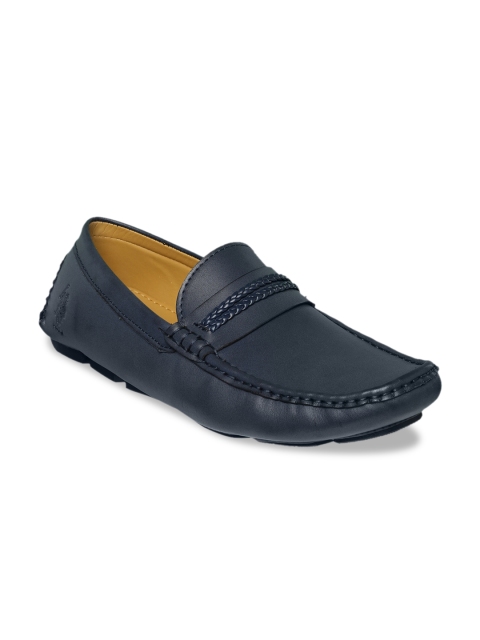 U.S. Polo Assn. Men Navy Blue Driving Shoes
