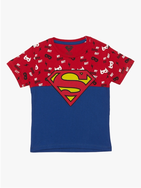 Kids Ville Superman featured Blue Tshirt for Boys