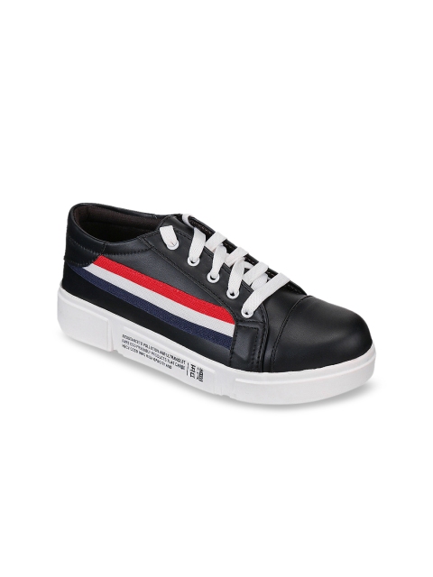 Shoetopia Women Black Sneakers